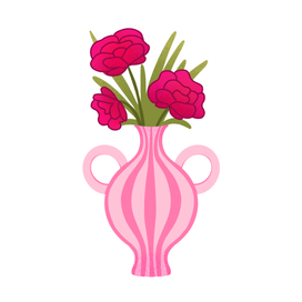 цветы | стикер ко дню святого валентина