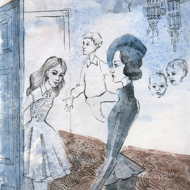 Иллюстрация к Мэри Поппинс