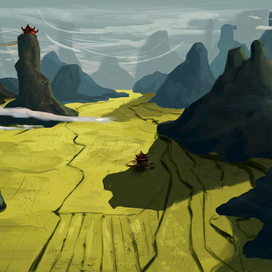 Со склонов гор