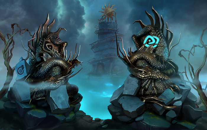 Башня с драконами. Локация.