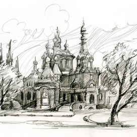 набросок по фото