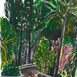 Крым, Алупка. Парк Воронцовского дворца