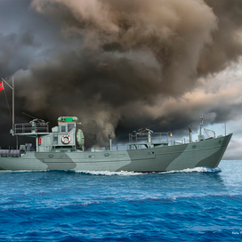 KFK Kriegsfischkutter (box art for ICM)