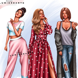 Fashion иллюстрация