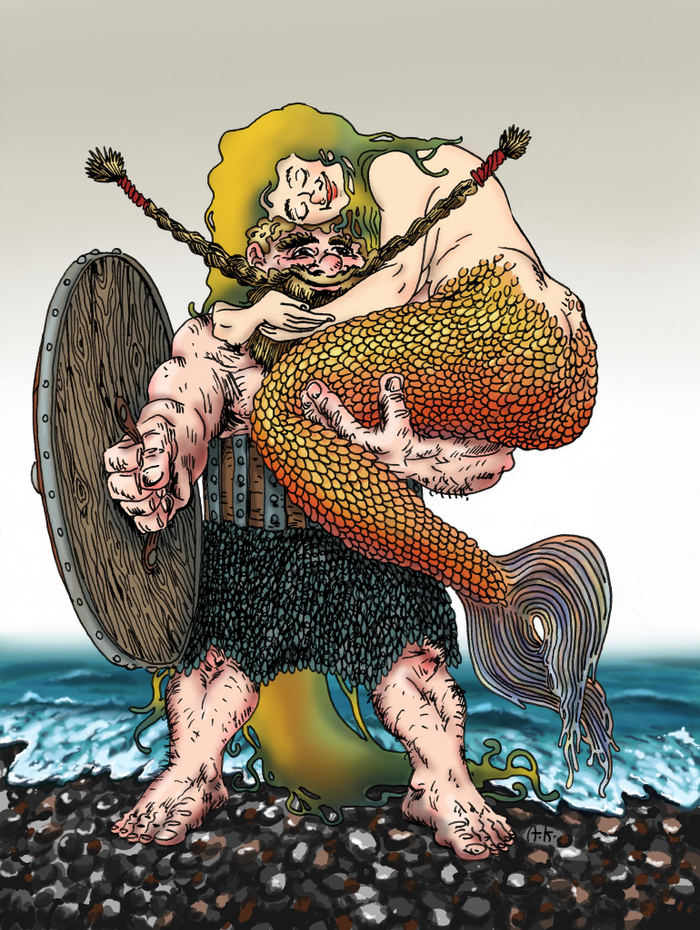 Викинг и русалка