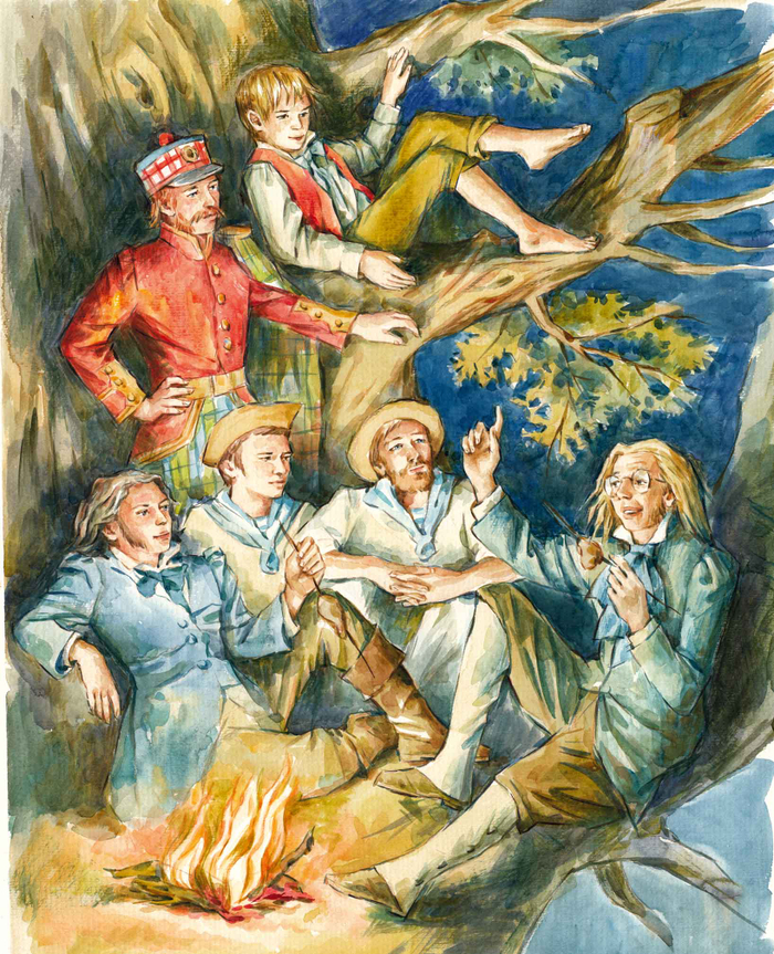 Наводнение. Дети капитана Гранта. 