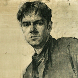 Портрет натурщика (фрагмент)