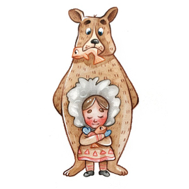 Детишки и их питомцы 