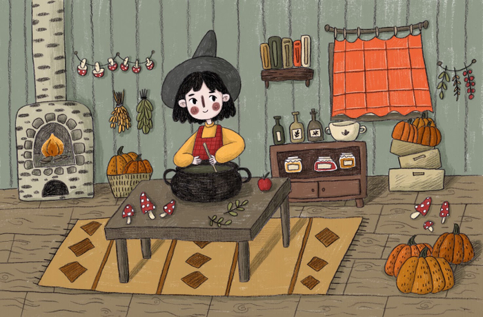 кухня ведьмочки