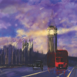 Фиолетовый Лондон