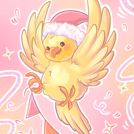 новогодний попужка