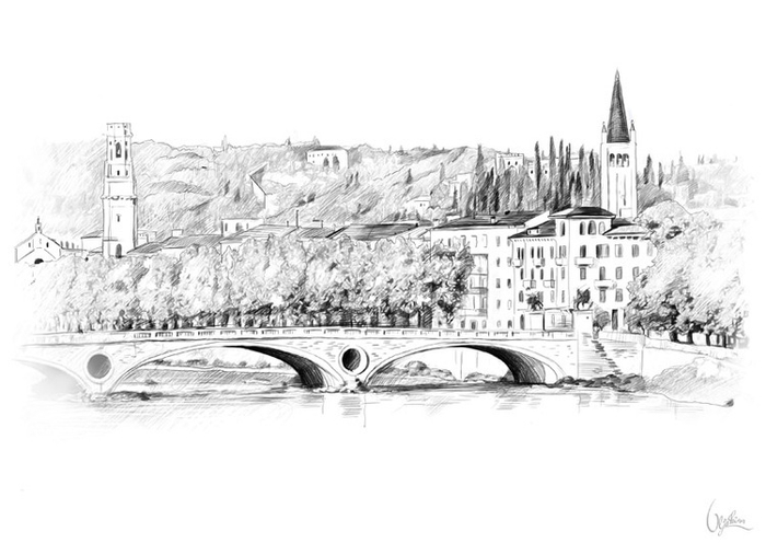 ВЕРОНА. ИТАЛИЯ.