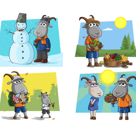 рисунки для календаря