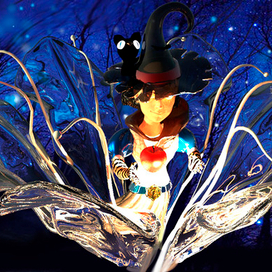 Волшебница с котиком