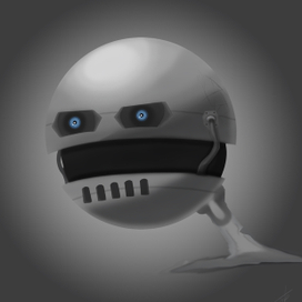 Sci-fi robot