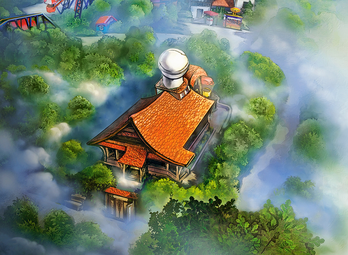  Иллюстрация к книге «Обитатели туманных гор» (фрагмент)