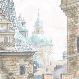 Зимняя Прага