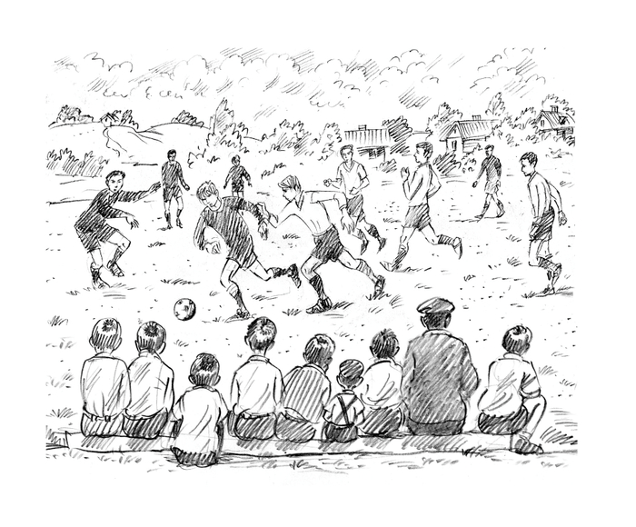 деревенский футбол