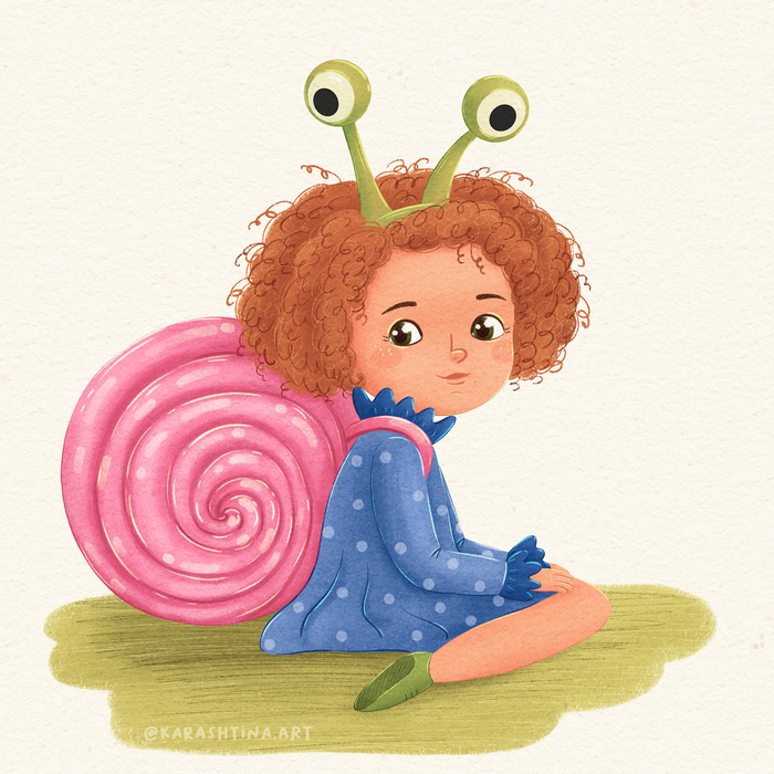 Девочка-улитка