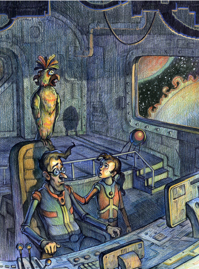 По мотивам Кира Булычева _ на корабле