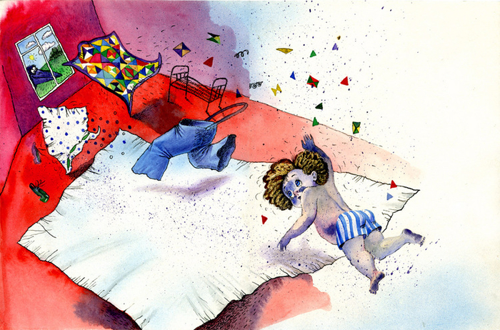 Одеяло убежало