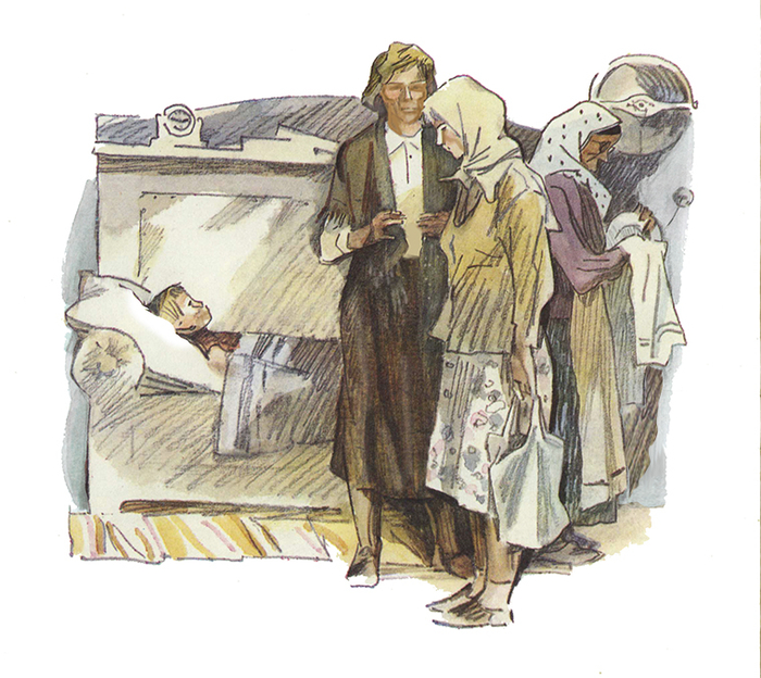 1/2 полосы "Лётная семья"