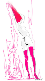pink stockings