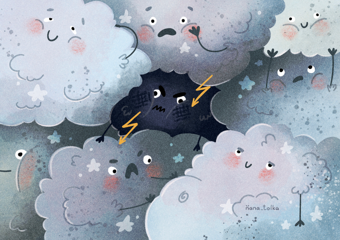 Как возникает гроза?