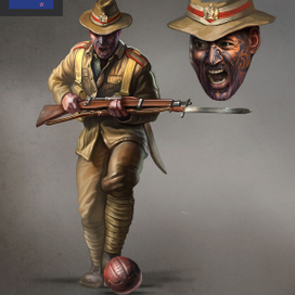 Новозеландский пехотинец