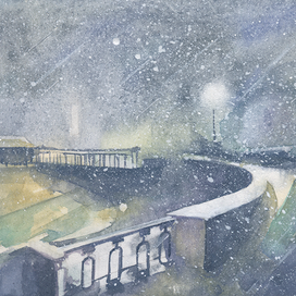 Работа на конкурс #рисуйпитер6