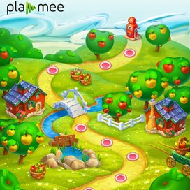 Яблочная локация