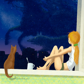 Картинка на июльский лист календаря