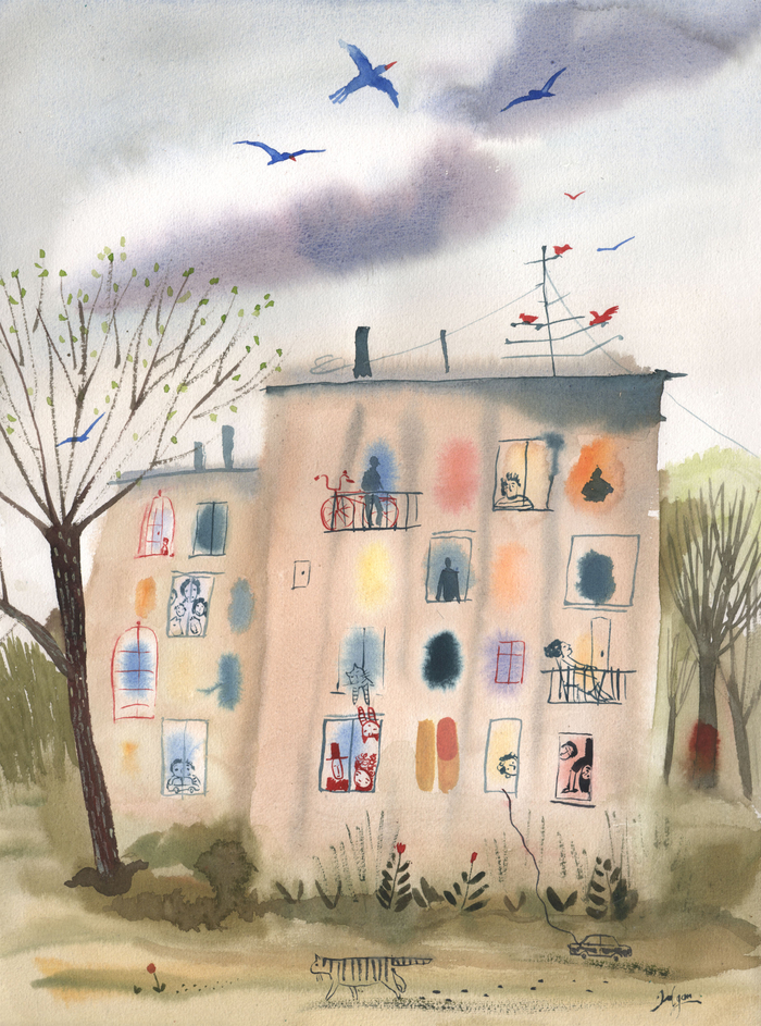 Весна. Изоляция.