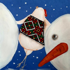 Открытка Птица 1