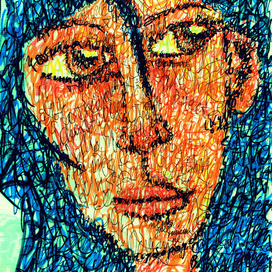 Калиграмма Портрет