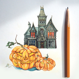 Хэллоуин (принты)