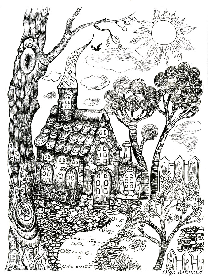 Домик в лесу