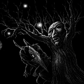 Walking Tree and Sinister Woodpecker