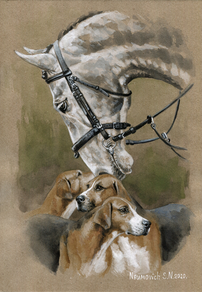 В ожидании охоты.