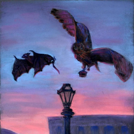 Иллюстрация к сказке-повести Алексея Борисова "Светильники"