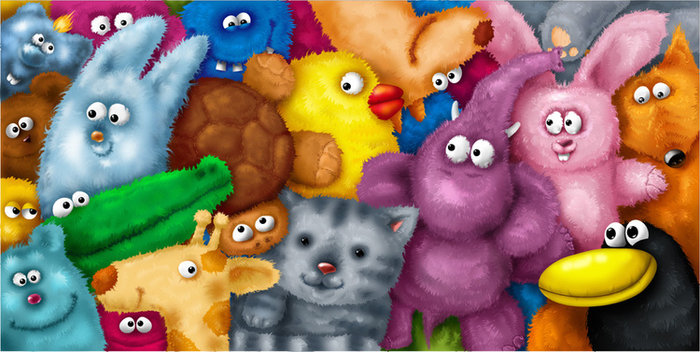 плюшевые игрушки