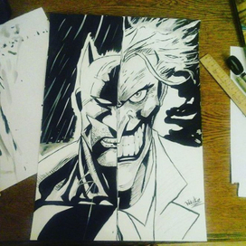 Batman and Joker