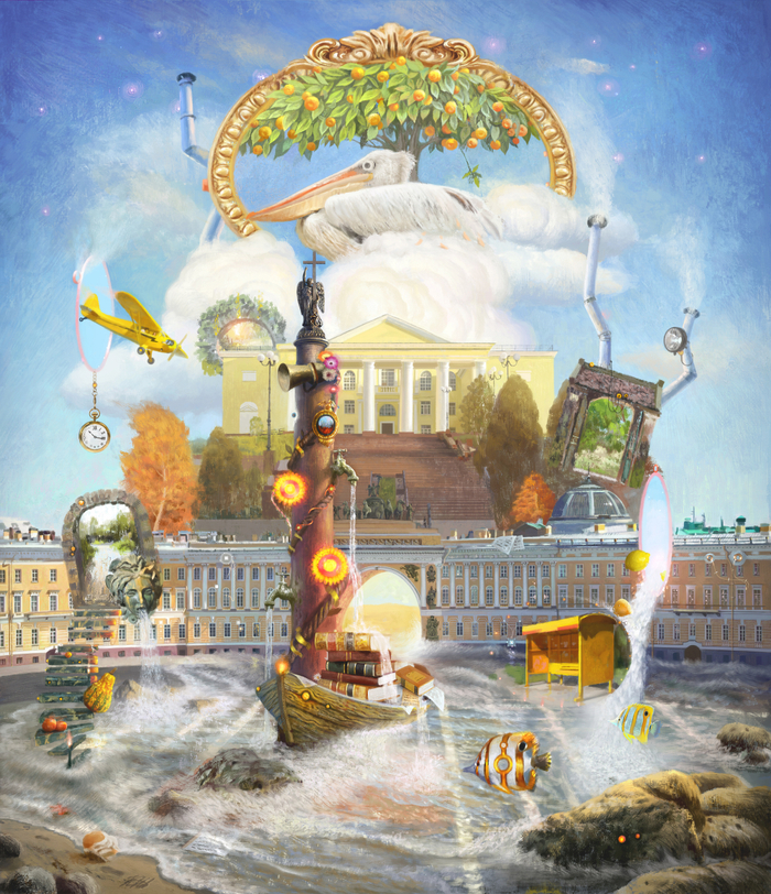 Питерские метаморфозы (работа на заказ)