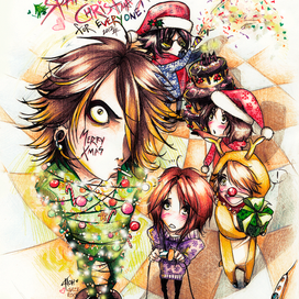 Открытка С РОЖДЕСТВОМ (2012)