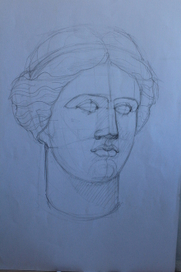 Диана, академ. рисунок