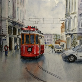 Городские зарисовки.Стамбул.