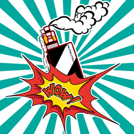 Vape pop-art