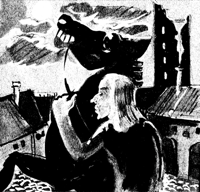 иллюстрация для книги Э. Т. А. Гофмана "Майорат"