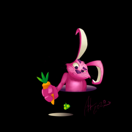 РОЗОВЫЙ КРОЛИК