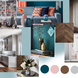 Проект квартиры в современном стиле